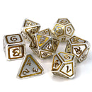 Metal RPG Dice Set (7) - Usurpers of Gilded Ruin
