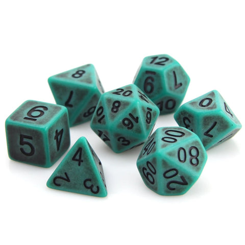RPG Dice Set (7) - Swamp Ancient
