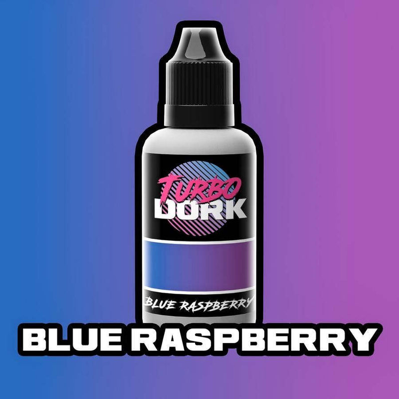 A picture of Turbo Dork - Turboshift Acrylic Paint: Blue Raspberry (20ml Bottle)