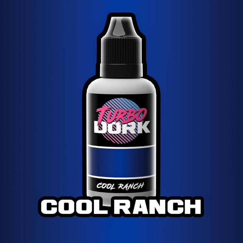 A picture of Turbo Dork - Metallic Acrylic Paint: Cool Ranch (20ml Bottle)