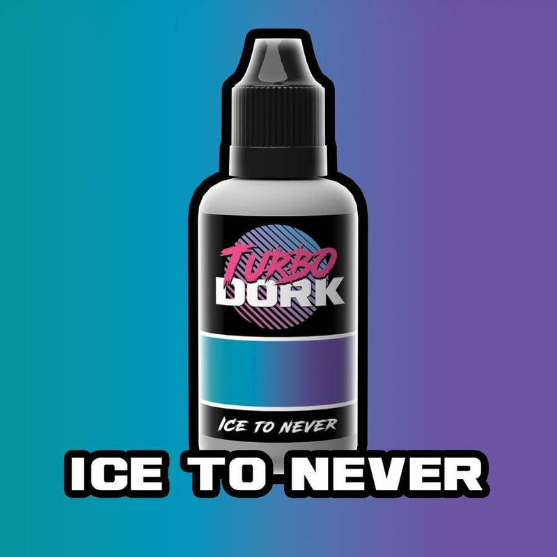 A picture of Turbo Dork - Turboshift Acrylic Paint: Ice To Never  (20ml Bottle)