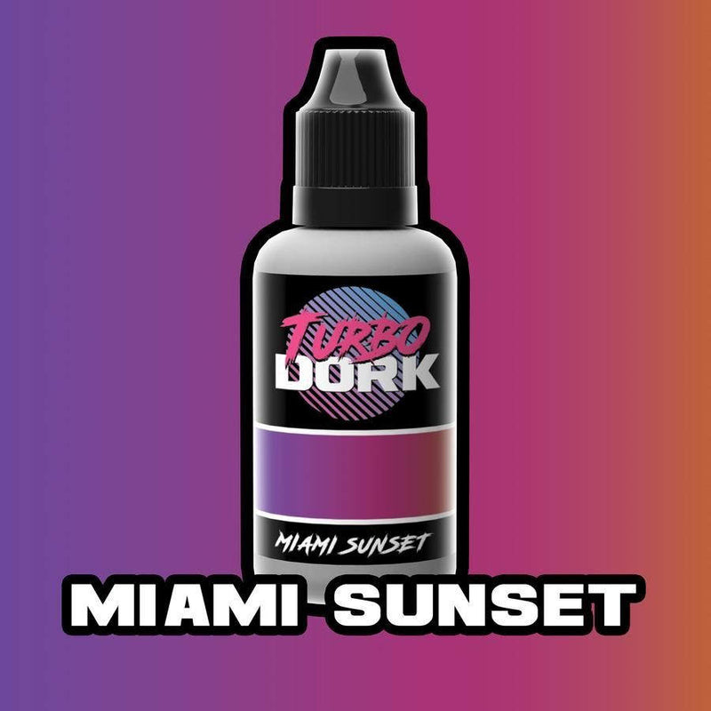 A picture of Turbo Dork - Turboshift Acrylic Paint: Miami Sunset (20ml Bottle)