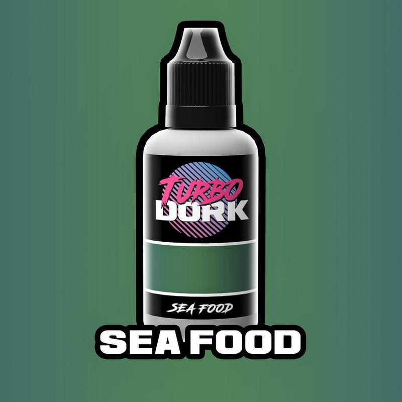 A picture of Turbo Dork - Metallic Acrylic Paint: Sea Food (20ml Bottle)
