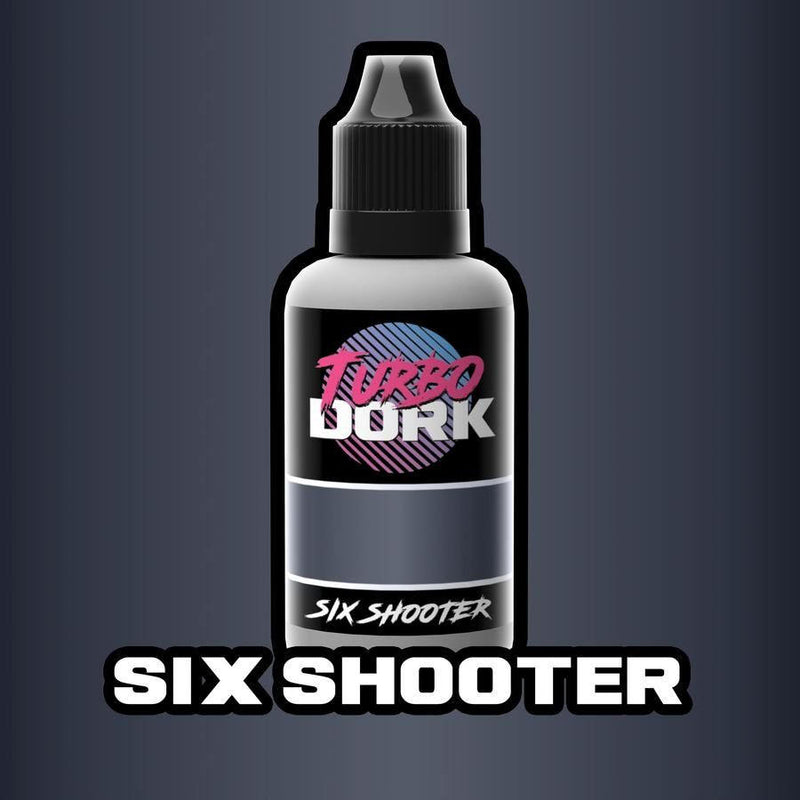 A picture of Turbo Dork - Metallic Acrylic Paint: Six Shooter (20ml Bottle)