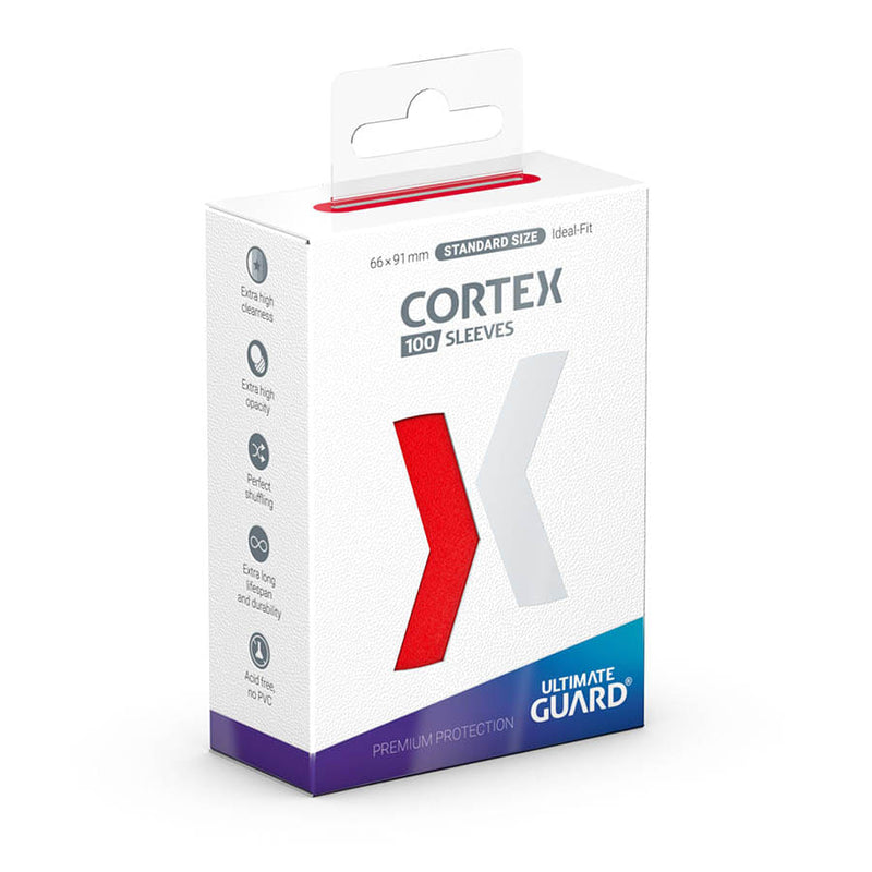 Cortex Sleeves: Matte Red (100)