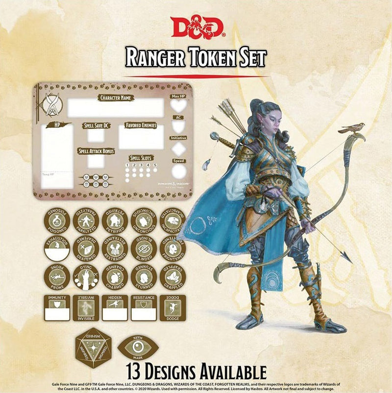 D&D - Token Set: Ranger