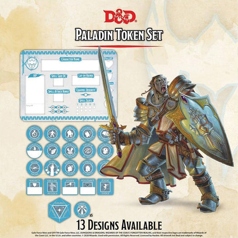 D&D - Token Set: Paladin