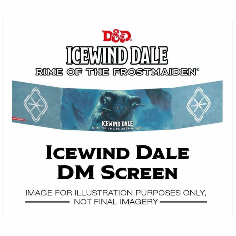 D&D - DM Screen: Icewind Dale Rime of the Frostmaiden