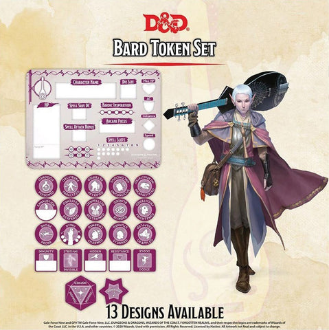 D&D - Token Set: Bard