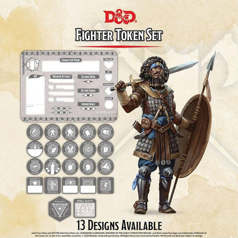 D&D - Token Set: Fighter