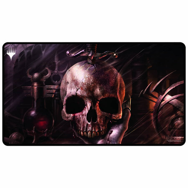 MAGIC THE GATHERING: DOMINARIA REMASTERED: BLACK STITCHED PLAYMAT: VAMPIRIC TUTOR