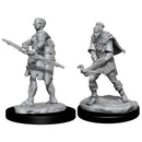 D&D Unpainted Minis: Human Ranger (2) (Female)
