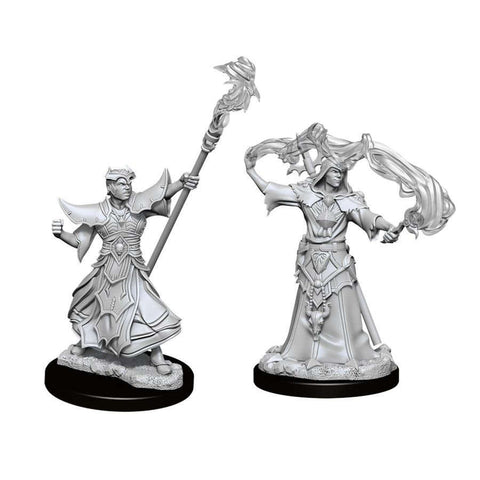 D&D Unpainted Minis: Human Sorcerer (2) (Male)