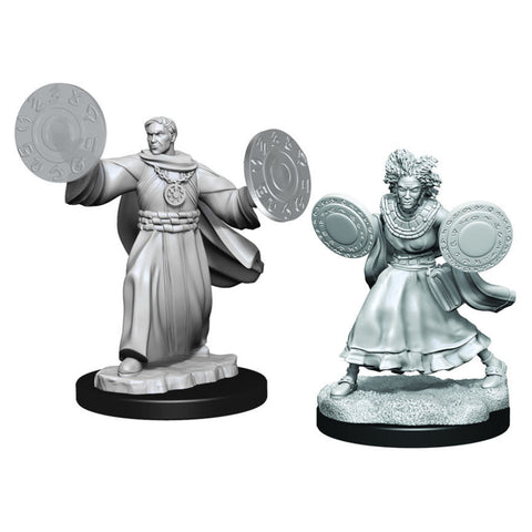 D&D Unpainted Minis: Human Graviturgy and Chronurgy Wizard