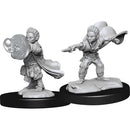 D&D Unpainted Minis: Halfling Wizard Male