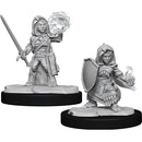 D&D Unpainted Minis: Halfling Cleric Female