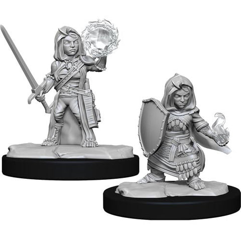 D&D Unpainted Minis: Halfling Cleric Female