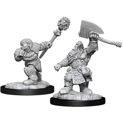 Dwarf Fighter & Dwarf Cleric MTG W02