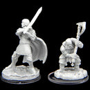 Critical Role Unpainted Minis: Westruun Militia Swordsman & Kraghammer Axeman - Wave W2