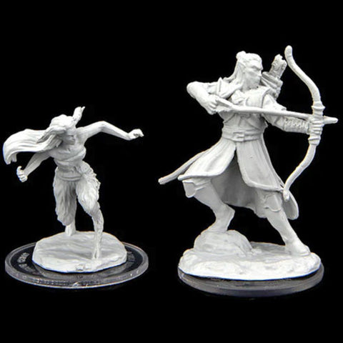 Critical Role Unpainted Minis: Verdant Guard Marksman & Satyr - Wave W2
