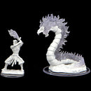 D&D Unpainted Minis: Ashari Firetamer & Inferno Serpent CR - Wave 02
