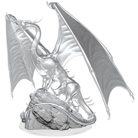 D&D Unpainted Minis: Young Emerald Dragon - Wave 17